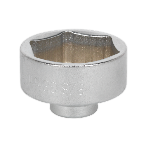 Low Profile Oil Filter Socket 3/8"Sq Drive 38mm
