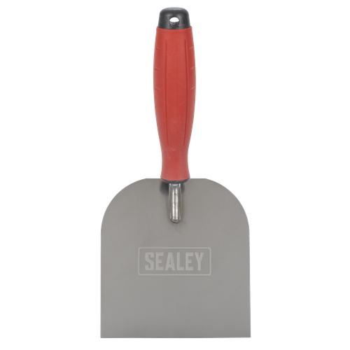 Stainless Steel Margin Trowel with Rubber Handle 120mm