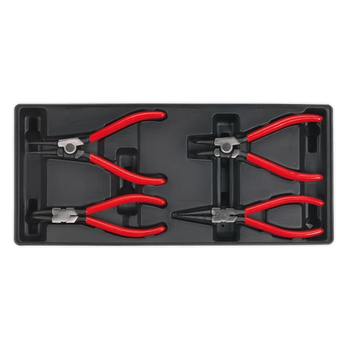Premier Circlip Pliers Set with Tool Tray 4pc