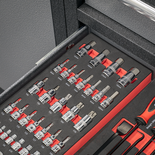 Premier Socket Bit Set with Tool Tray 37pc