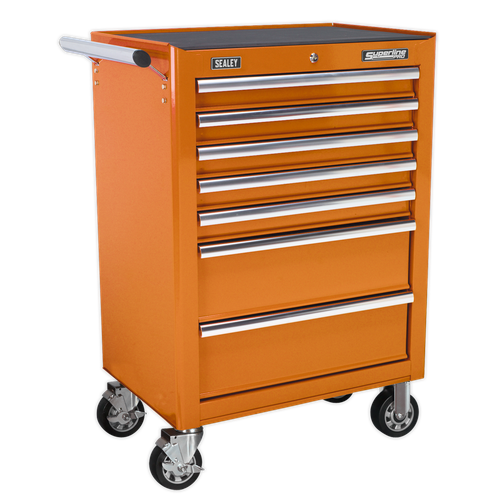 Superline PRO® Tool Chest Combination 14 Drawer with 446pc Tool Kit - Orange