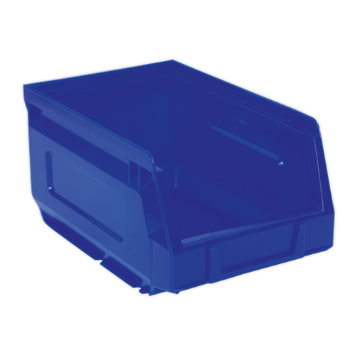 Plastic Storage Bin 105 x 165 x 85mm, Blue - Pack of 24