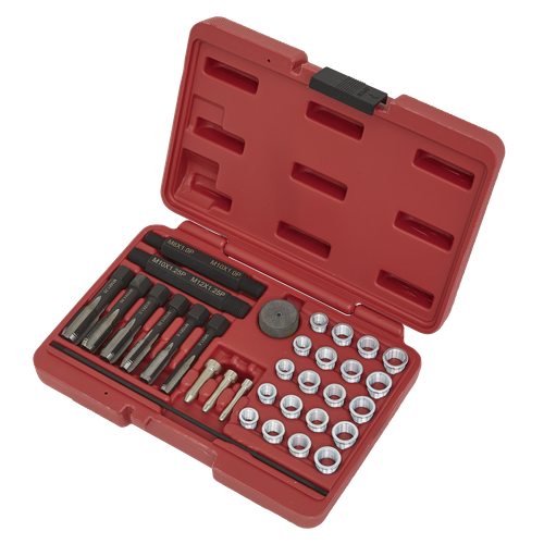 Glow Plug Thread Repair Set 33pc
