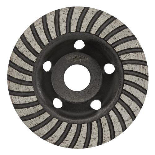 Worksafe® Turbo Row Concrete Grinding Head 115mm