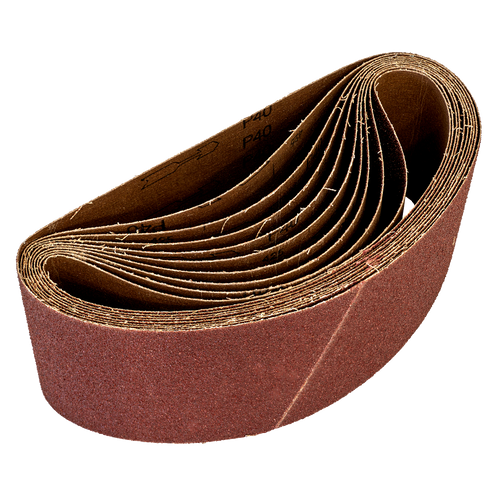 Worksafe® 100 x 620mm Sanding Belt 40Grit - Pack of 10