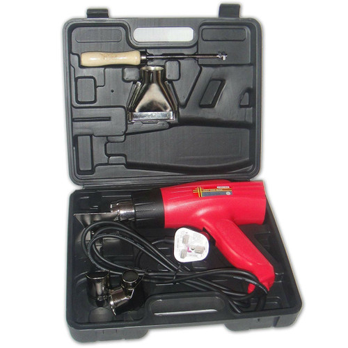 Hot Air Heat Gun 2000 Watt with Accessories and Moulded Carry Case