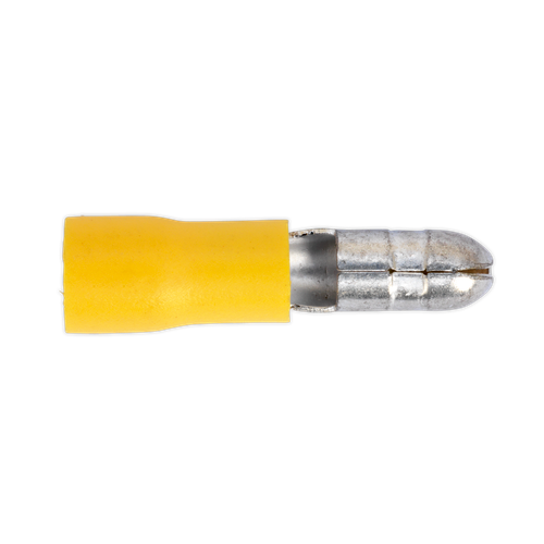 Bullet Terminal 5mm, Yellow - Pack of 100