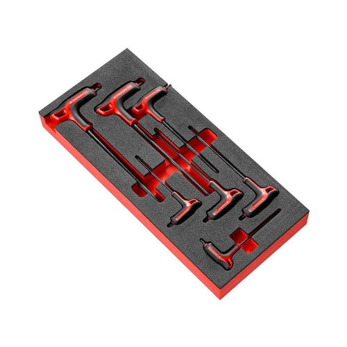 Facom - 7 Piece P-Handle Torx Driver Set in Foam Module T10-T40 - MODM.89TXA