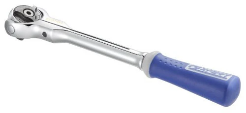 Britool Expert 1/2" Drive 12" Swivel Head Ratchet with Comfort Grip Handle (72 Tooth)