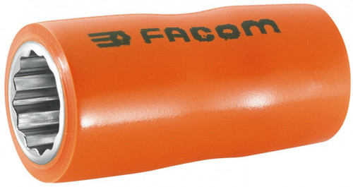 FACOM J.AVSE - VSE series 1,000 Volt insulated 12-point 3/8" sockets - J.11AVSE