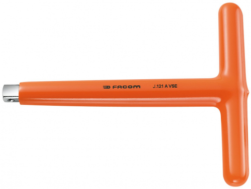 FACOM VSE series 1,000 Volt insulated 3/8" handle - J.121AVSE