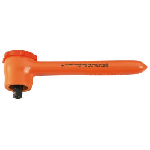 FACOM VSE series 1,000 Volt insulated 3/8" ratchet - J.151AVSE