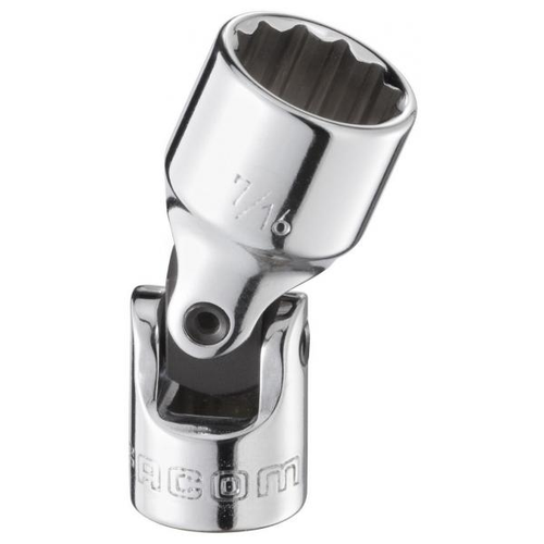 FACOM R.F - 1/4" drive hinged 12-point sockets - R.1/4F