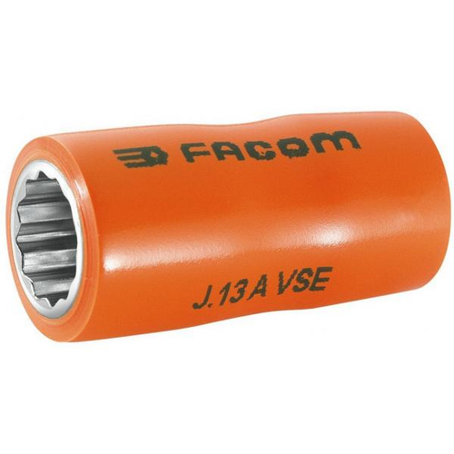 FACOM R.AVSE - VSE series 1,000 Volt insulated 6-point 1/4" sockets - R.12AVSE