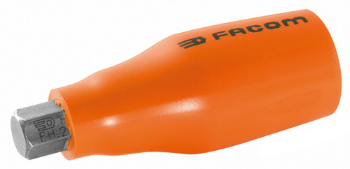 FACOM ST.AVSE - VSE series 1,000 Volt insulated male 6-point 1/2" bit sockets - ST.14AVSE