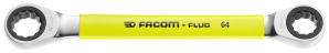FACOM - Straight Ratchet Ring Wrenches 5/16X1/32 - Fluo  - 64.5/16X11/32F
