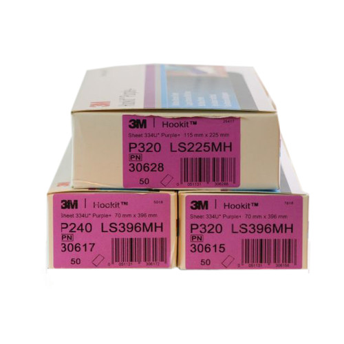 3M 50 Hookit Multihole Sheets - 30627