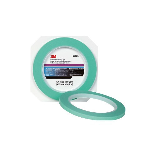 3M Precision Mask Precision Masking Tape- 6mm x 55m - 3M 6525