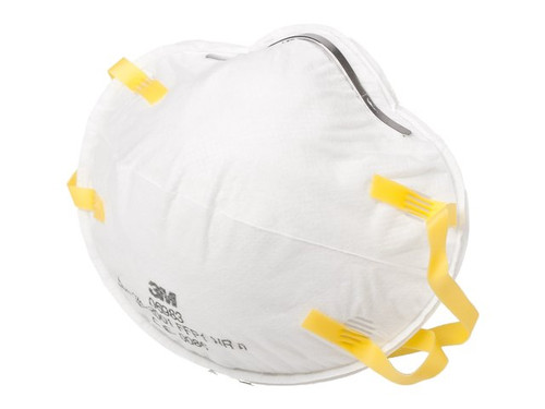 3M Fine Cup Shaped Unvalved Dust Filter Mask P1 Pack of 15 - 3M 06983
