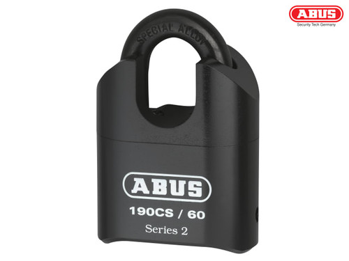 ABUS - 190/60 60mm Heavy-Duty Combination Padlock Closed Shackle (4-Digit) Carded