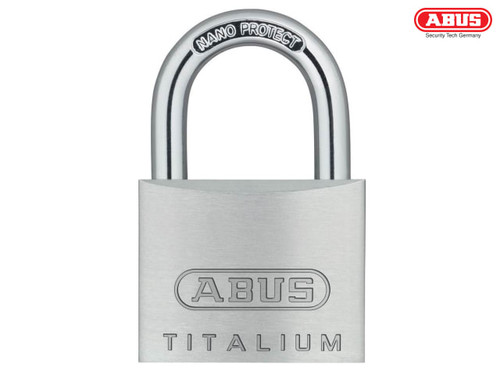 ABUS - 64TI/40mm TITALIUM™ Padlock Quadpack