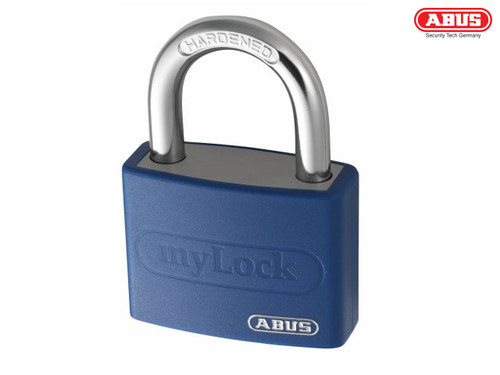 ABUS - T65AL/40mm My Lock Aluminium Padlock Blue