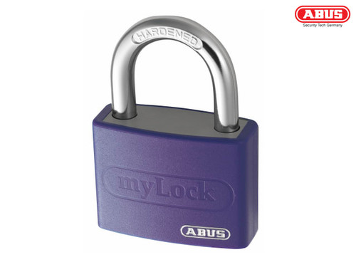 ABUS - T65AL/40mm My Lock Aluminium Padlock Violet