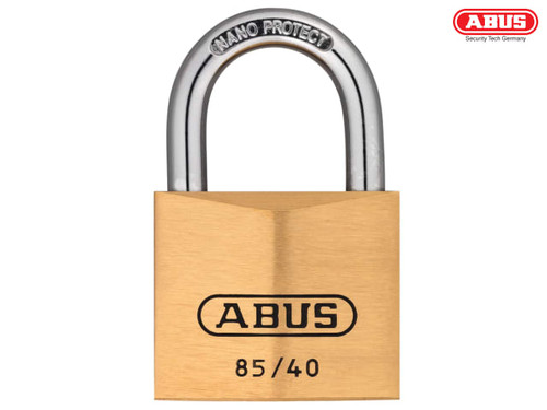 ABUS - 85/40mm Brass Padlock Carded