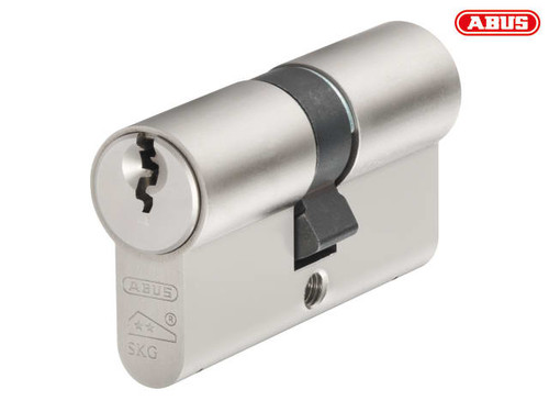 ABUS - E60NP Euro Double Cylinder Nickel Pearl 30mm / 40mm Box
