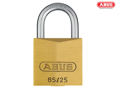 ABUS - 65/25mm Brass Padlock Keyed Alike 254