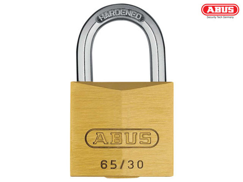 ABUS - 65/30mm Brass Padlock Keyed Alike 6306
