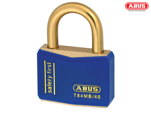 ABUS - T84MB/40mm Blue Rustproof Padlock