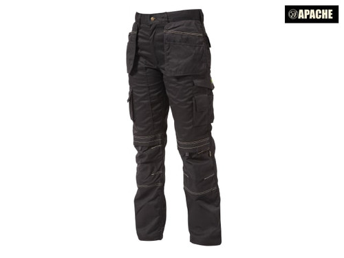 Apache - Black Holster Trousers Waist 34in Leg 31in