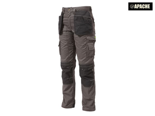 Apache - Black & Grey Holster Trousers Waist 36in Leg 29in