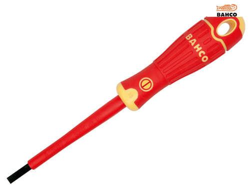 Bahco - BAHCOFIT Insulated Screwdriver Slotted Tip 3.0 x 100mm