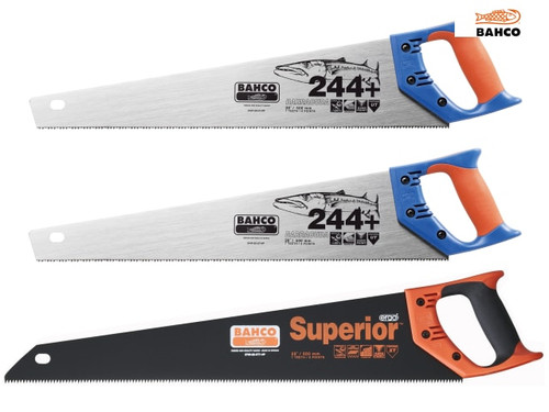 Bahco - Saw Triple Pack 2 x 244P-22 Barracuda Saws + 1 x 2700-22 Hardpoint Saw