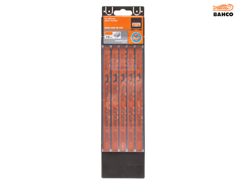 Bahco - 3906 Sandflex Hacksaw Blades 300mm (12in) x 18tpi Pack 100
