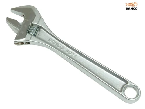 Bahco - 8071c Chrome Adjustable Wrench 200mm (8in)