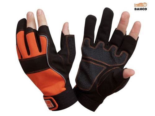 Bahco - Carpenter's Fingerless Gloves - Medium (Size 8)