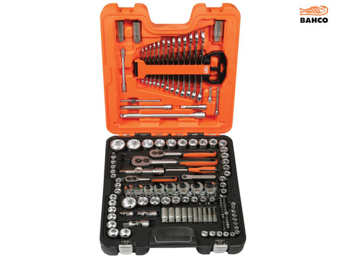 Bahco - S138 Socket Set of 138 Metric 1/4in 3/8in & 1/2in