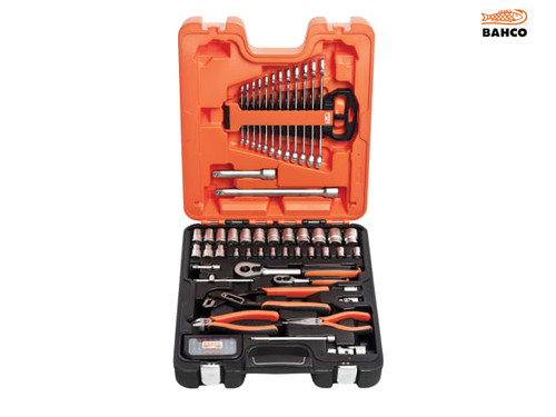 Bahco - S81MIX Socket Spanner & Pliers Set Metric 1/4 & 1/2in Drive