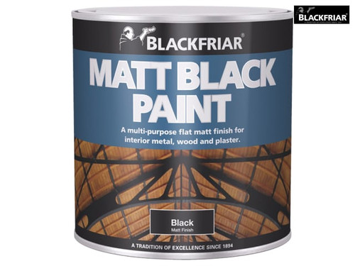 Blackfriar - Matt Black Paint 500ml