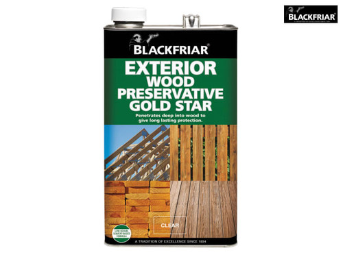 Blackfriar - EXT Wood Preserver Gold Star Green 5 Litre