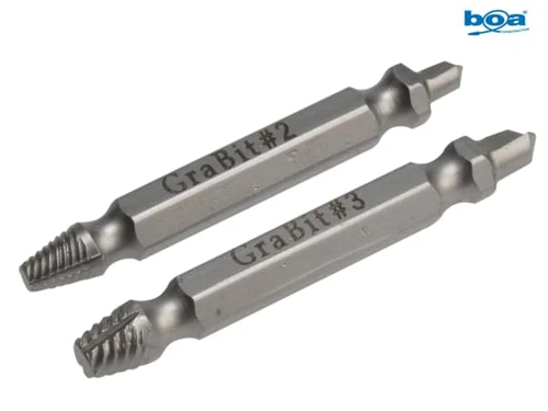 BOA - Grabit Screw & Bolt Remover Set 2 Piece
