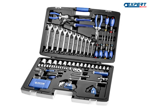 Expert - Multi-Tool Set of 124 Metric 1/4 & 1/2in Drive