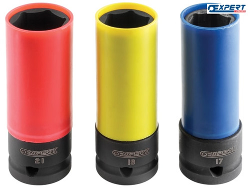 Expert - Deep Impact Socket 1/2in Drive Set of 3