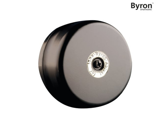 Byron - 1210 Wired Underdome Doorbell Black