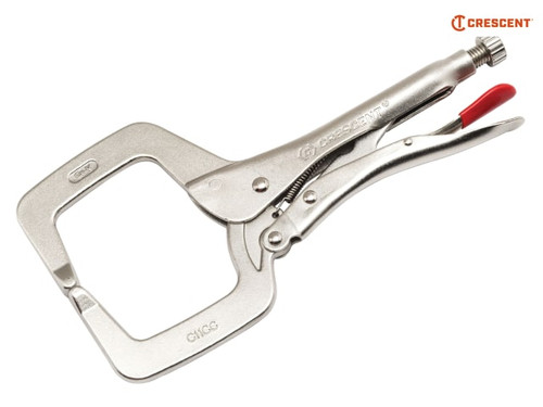 Crescent - Locking C-Clamp with Regular Tips 280mm (11in) - CREC11CCVN