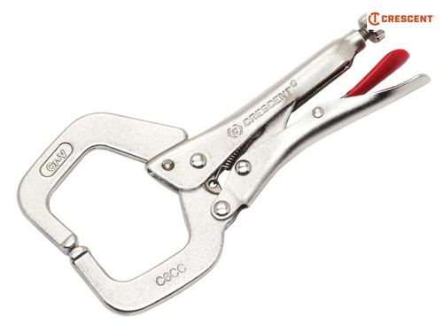 Crescent - Locking C-Clamp with Swivel Pads 150mm (6in) - CREC6CCSVN
