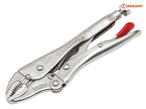 Crescent - Curved Jaw Locking Pliers with Wire Cutter 178mm (7in) - CREC7CVN